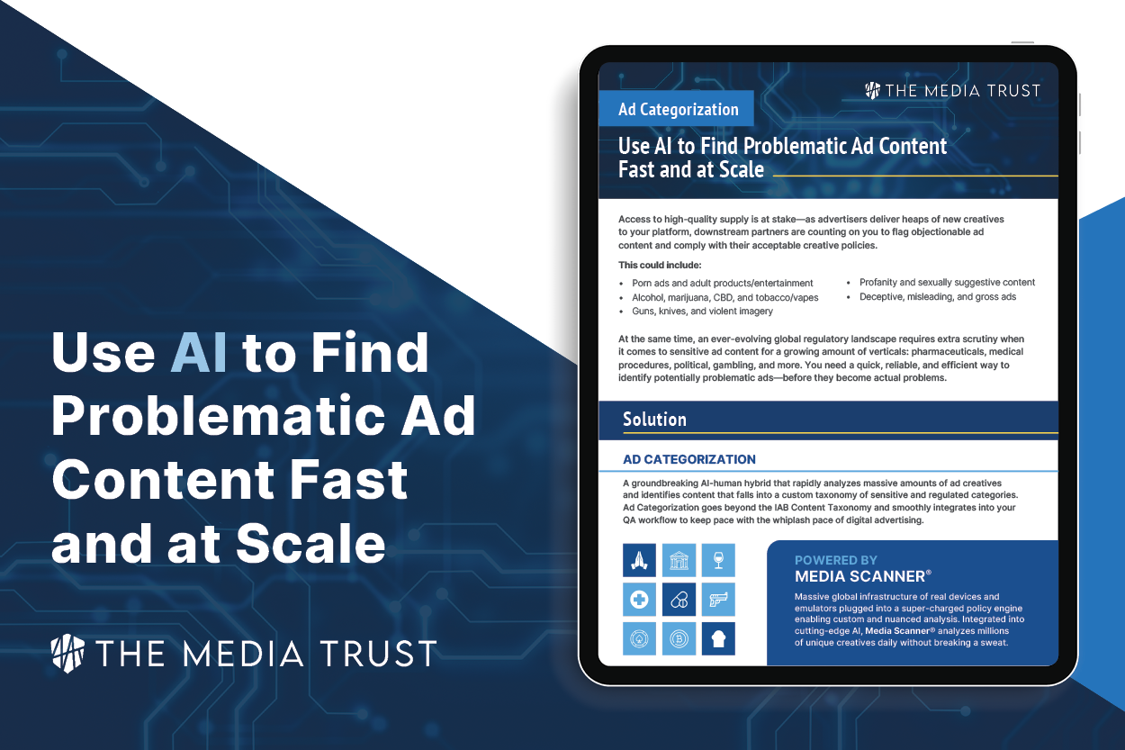 The Media Trust-Ad Categorization solution The Media Trust-Ad Categorization solution